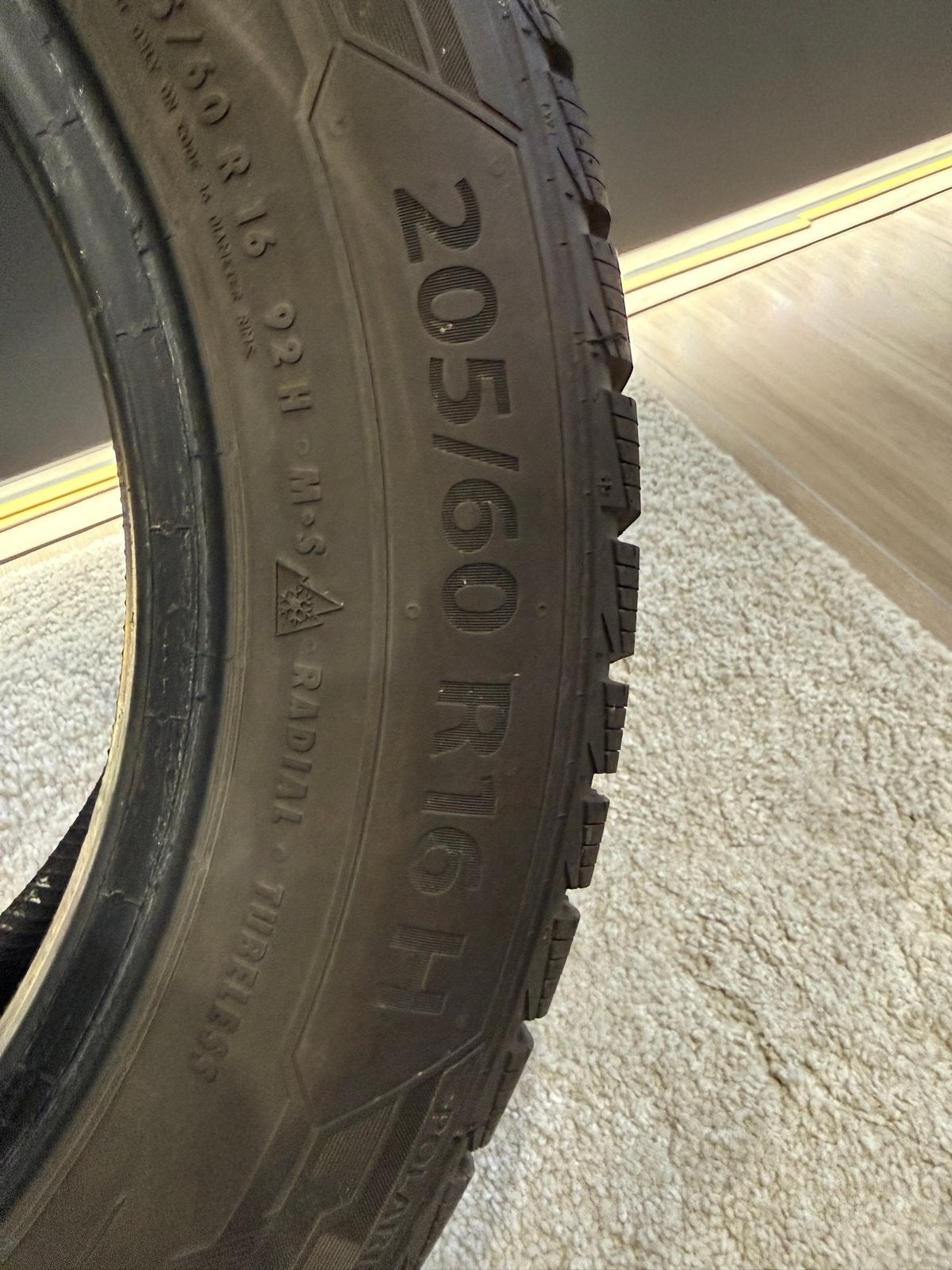 Barum Polaris 5 Winterband 205/60 R16 H, Ophalen, Gebruikt