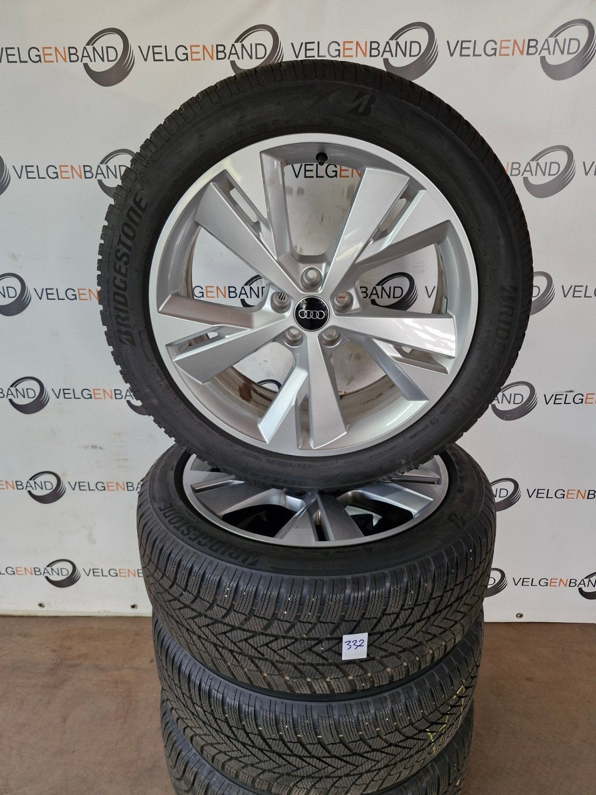 Zomerset Winterset Audi Q4 235 50 255 45 20 5x112 57,1 zgan, Audi, Gebruikt, ., Banden en Velgen