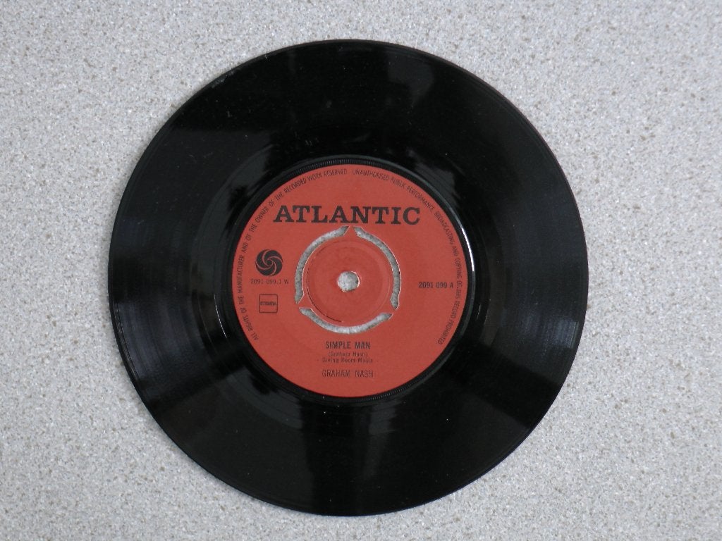 Graham Nash - Simple Man VINYL SINGLE, Gebruikt, 7 inch, Ophalen of Verzenden, Pop