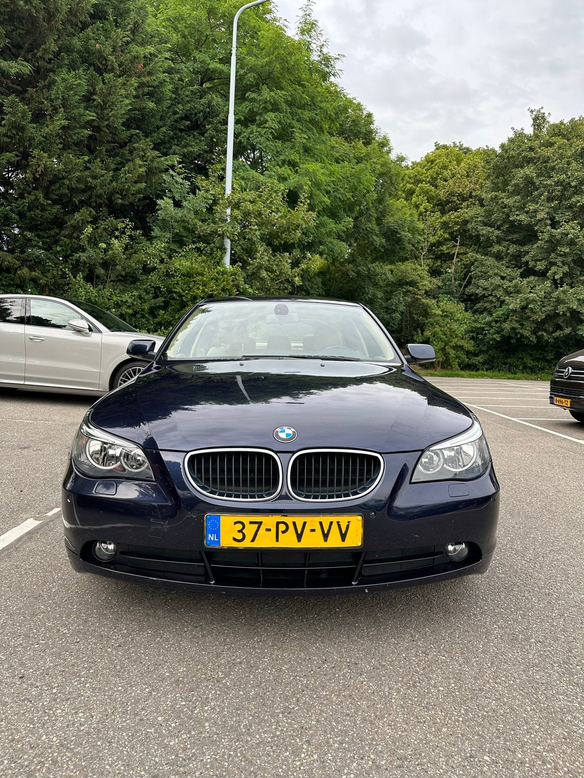 BMW 5-Serie 2.2 I 520 AUT 2005 Blauw, Achterwielaandrijving, Blauw, 170 pk, Sedan