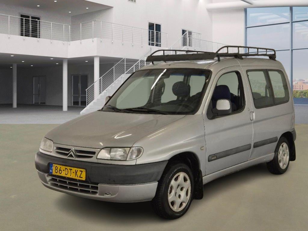 Citroen Berlingo 1.8i Multispace/ IMPERIAL, 4 cilinders, 49 €/maand, 1100 kg, Zilver of Grijs