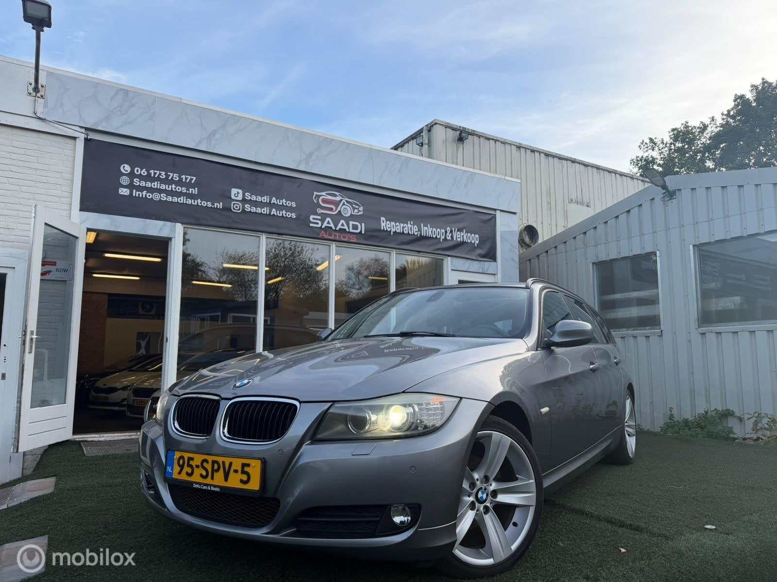 BMW 3-serie Touring 318i LET OP: oliedrukprobleem, Auto's, Euro 5, Handgeschakeld, Grijs, 1405 kg
