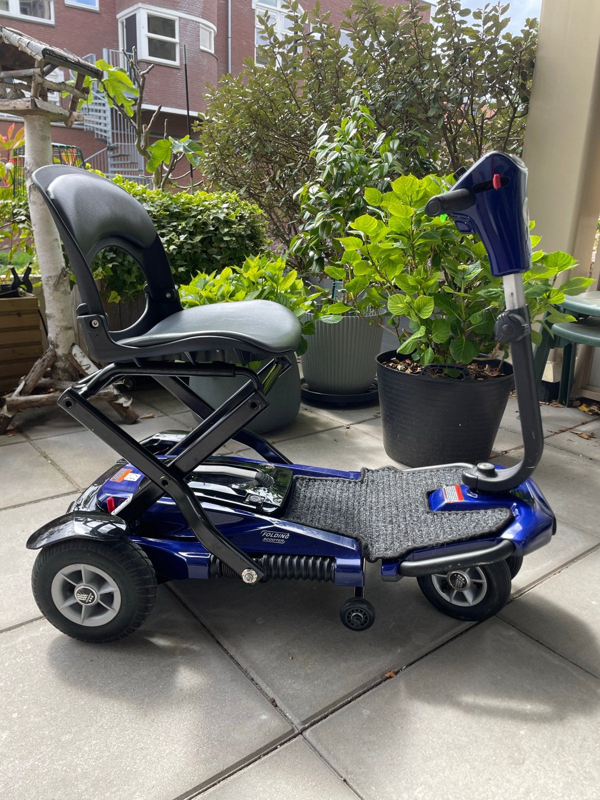 Opvouwbare scootmobiel. Vermeiren/ BRIO., Diversen, Ophalen, 10 km/u of minder, Zo goed als nieuw, 15 km of minder