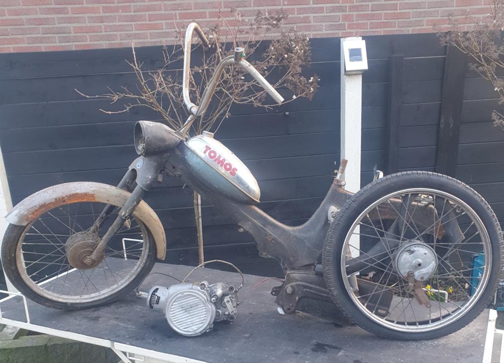 Tomos F3p Oldtimer Opknapper / Restauratie Project, Ophalen, Gebruikt, Maximaal 45 km/u, Overige modellen