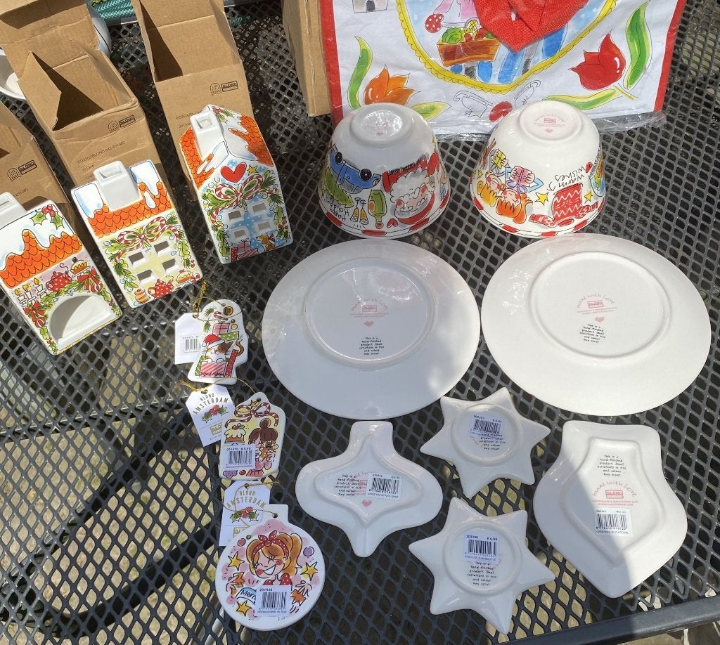 Blond Amsterdam (kerst)servies, Ophalen, Overige typen, Zo goed als nieuw, Overige stijlen