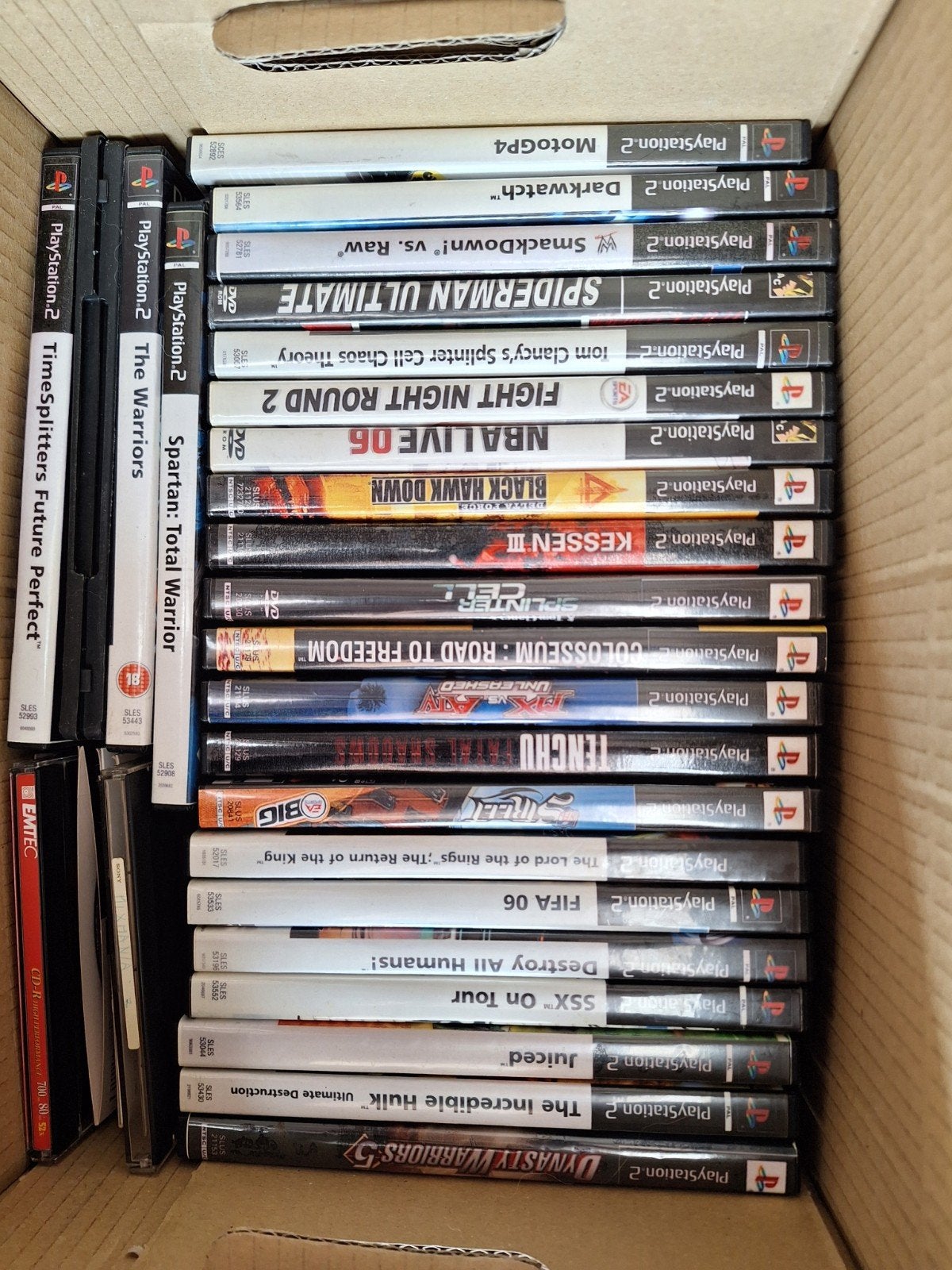 Grote collectie gebrande PlayStation 2 spellen - Diverse gen, Spelcomputers en Games, Avontuur en Actie, Gebruikt, 1 speler, Ophalen of Verzenden
