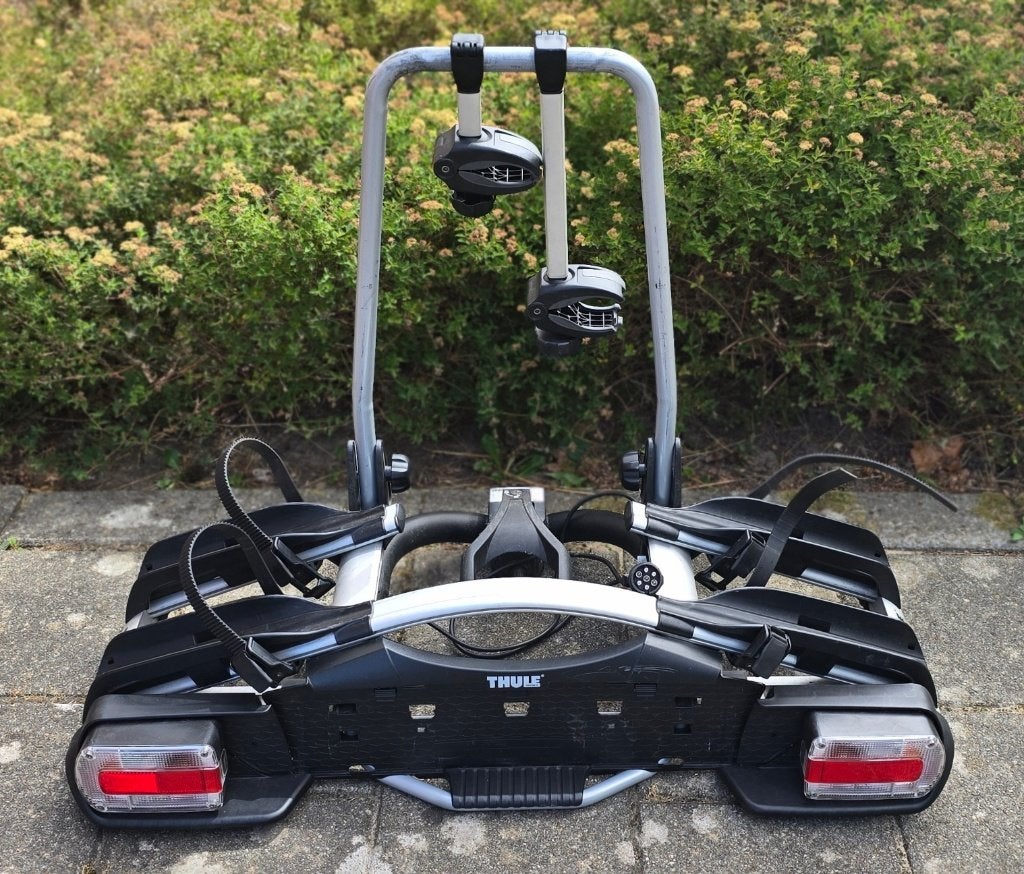 Thule fietsendrager EuroWay 921, Auto diversen, Fietsendragers, Ophalen, 2 fietsen, Gebruikt, Trekhaakdrager