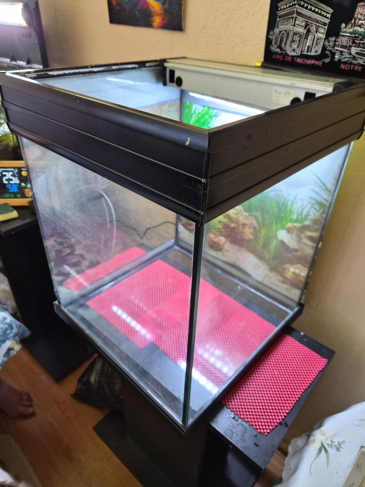 goede aquarium te koop, Dieren en Toebehoren, Ophalen, Zo goed als nieuw, Leeg aquarium