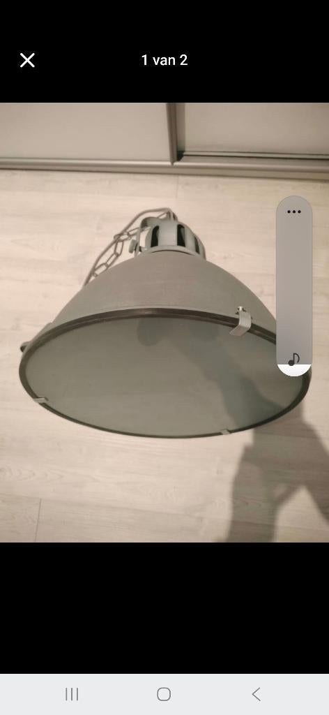 Lampen, Ophalen, Zo goed als nieuw, Glas, Minder dan 50 cm