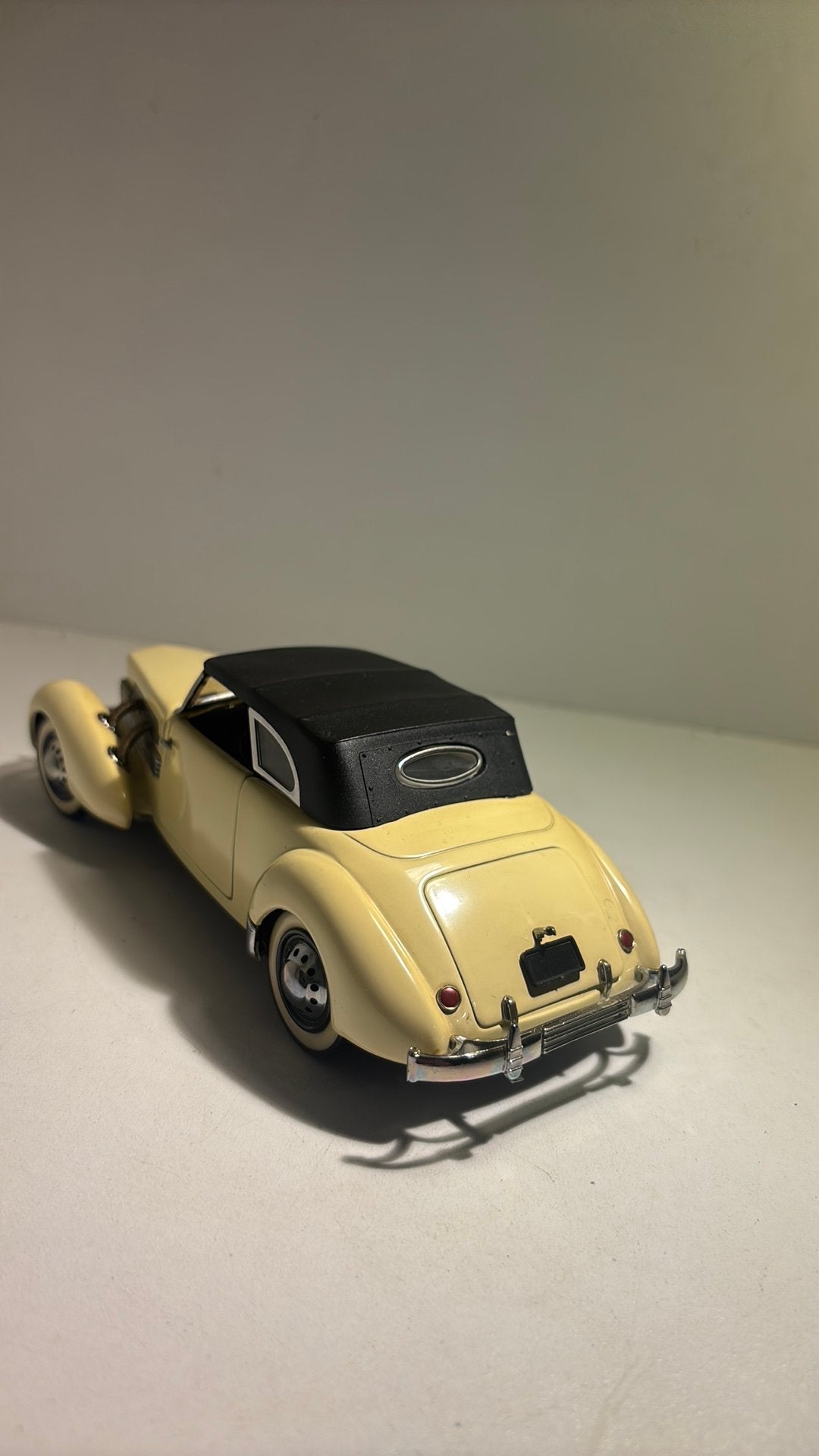 Cord 812 phaeton coupe 1937 franklin mint 1.24, Overige merken, Ophalen of Verzenden, A, A