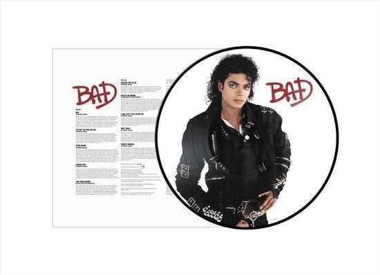 Michael Jackson - Bad (Picture Disc LP), Ophalen, LP, Pop, Picture disc