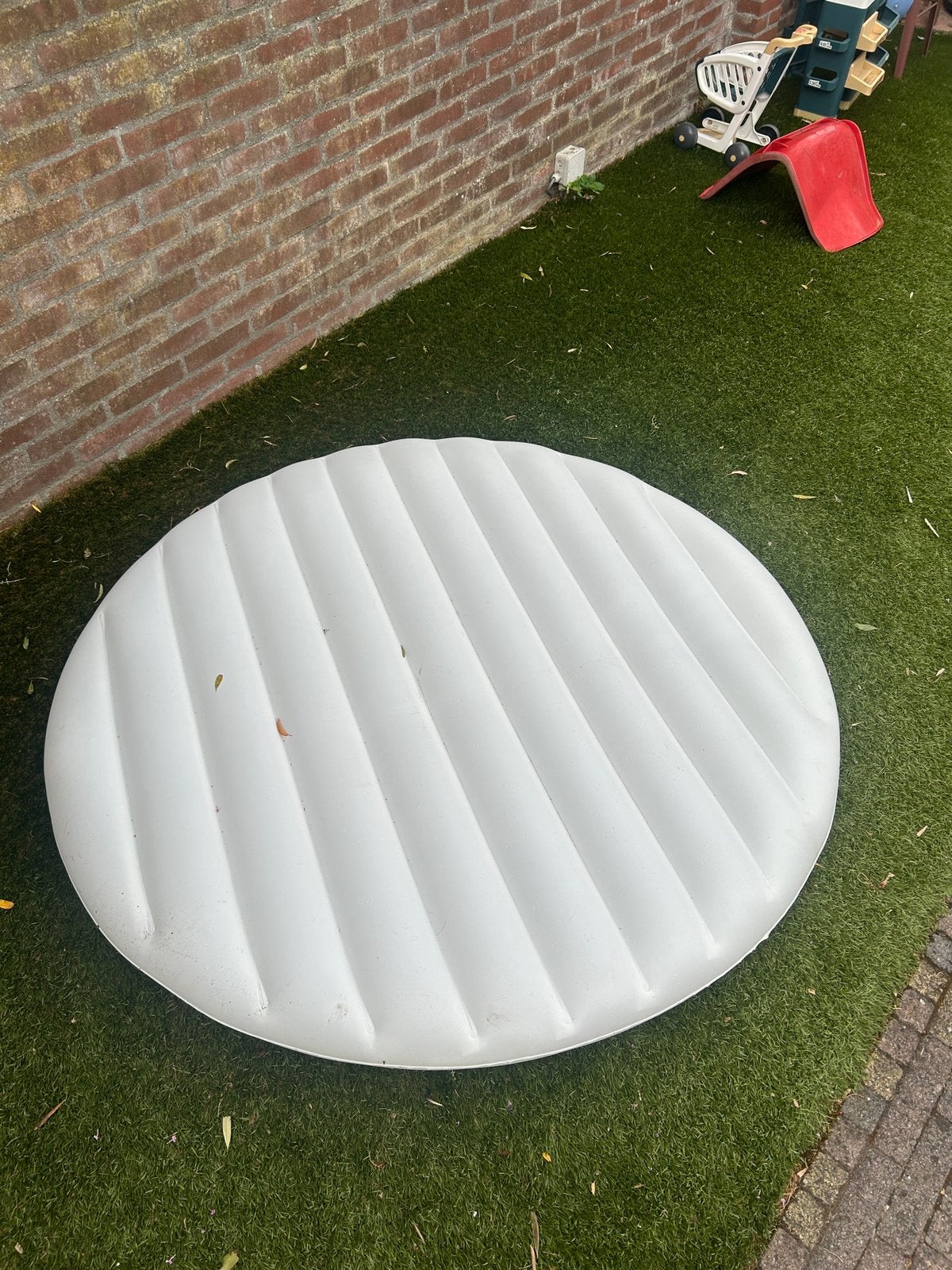 Lazy spa opblaasdeksel, Ophalen of Verzenden, Zo goed als nieuw