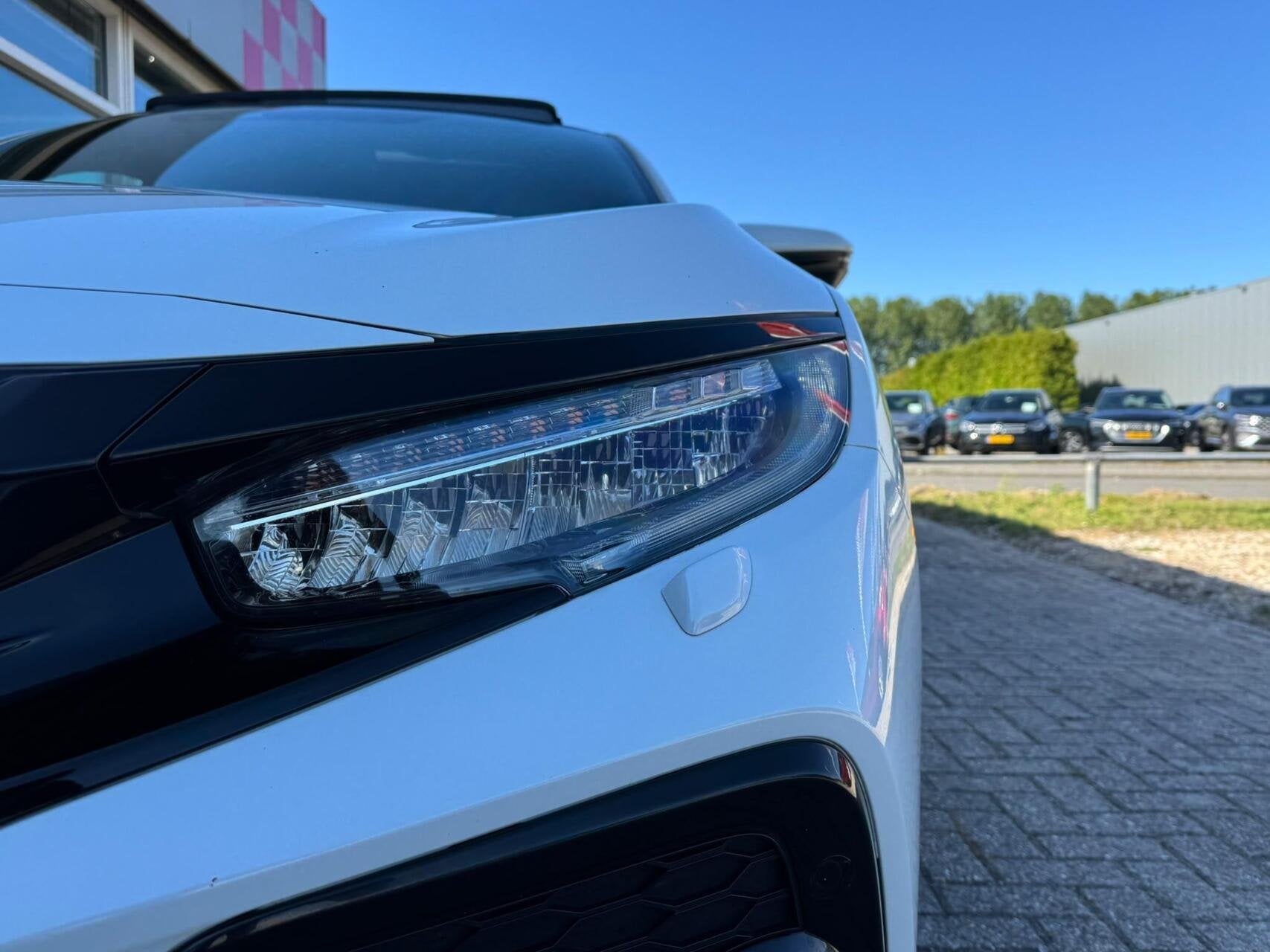 Honda Civic 1.5 i-VTEC Sport Plus|Handgeschakeld|Activedamp|, Euro 6, 4 cilinders, Met garantie (alle), Wit