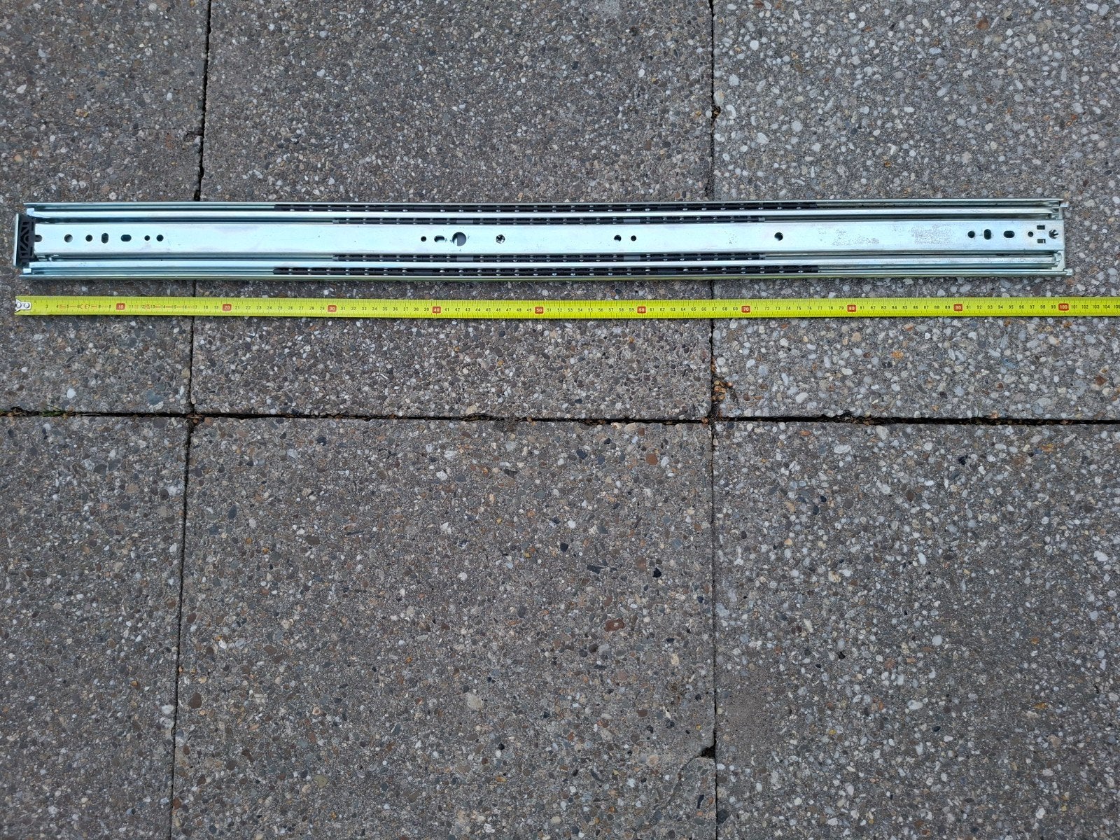 Zware volledig uittrekbare ladegeleiders 1000mm, Doe-het-zelf en Verbouw, Ophalen, 250 mm of meer