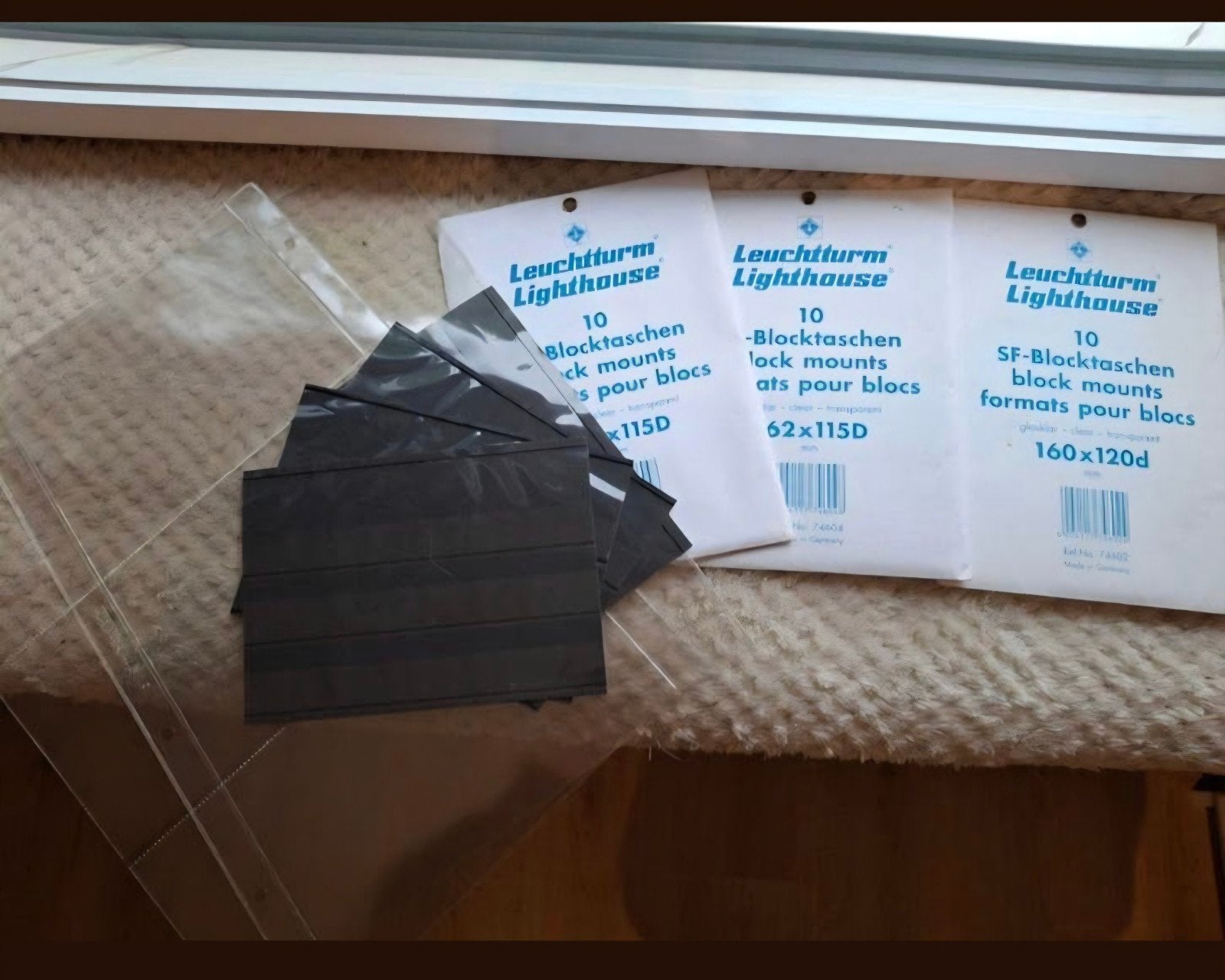 Klemstroken voor postzegelverzameling, Ophalen, Overige typen