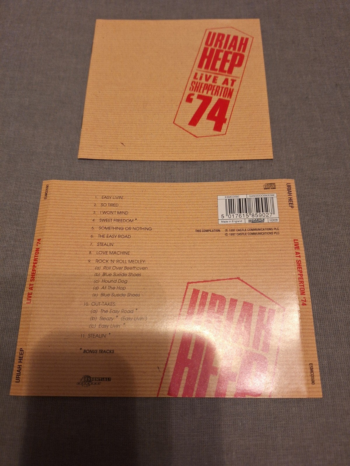 Uriah Heep - Live at Shepperton '74 CD, Verzenden