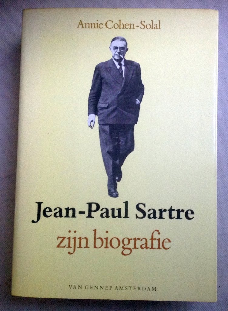 Jean-Paul Sartre zijn biografie, Gelezen, Kunst en Cultuur, Verzenden, Annie Cohen-Solal