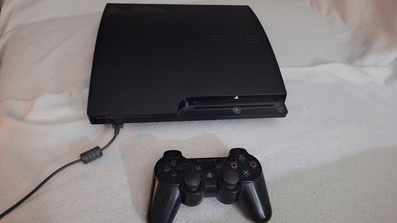 PS3 Slim 120 GB - Inclusief controller, Gebruikt, Ophalen of Verzenden, 120 GB, Met 1 controller
