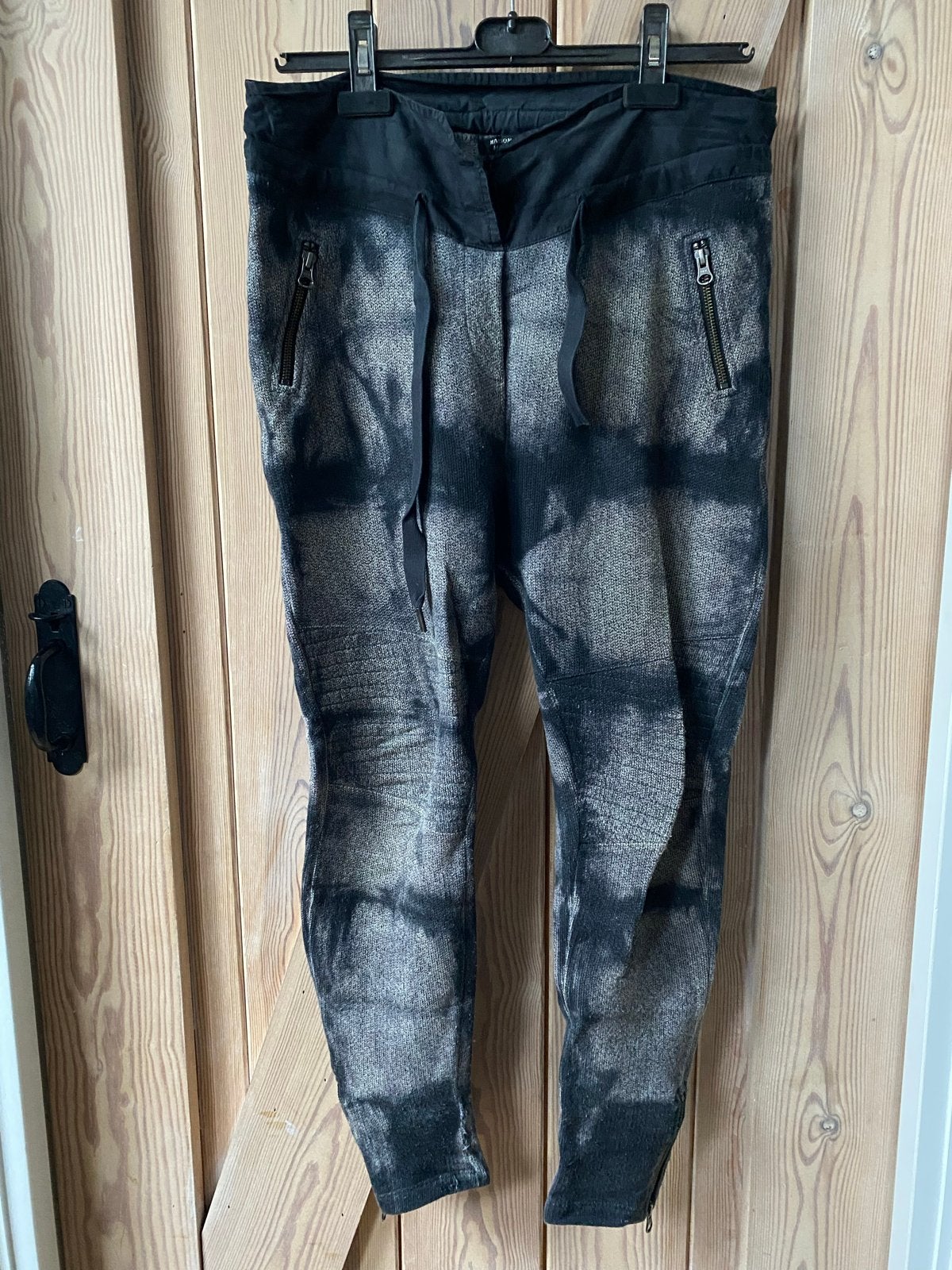 Maison Scotch XS Grijs Zwarte Baggy Joggingbroek, Kleding | Dames, Ophalen of Verzenden, Zo goed als nieuw, Maat 34 (XS) of kleiner