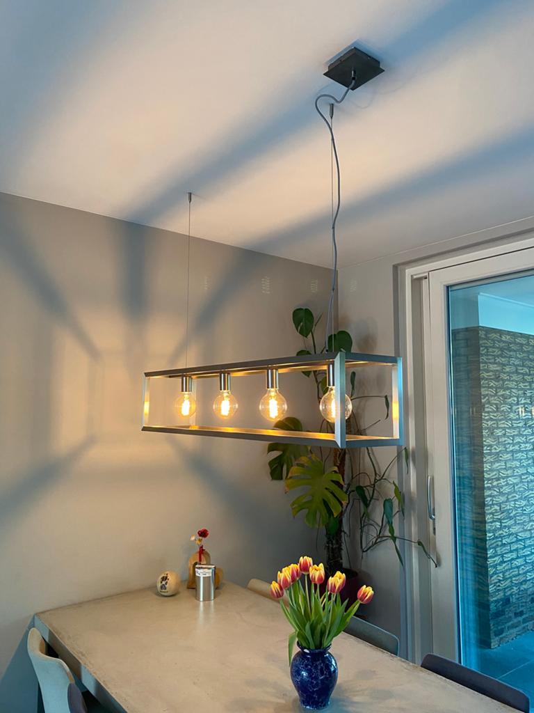 Hanglamp, Huis en Inrichting, Lampen | Hanglampen, Ophalen, Zo goed als nieuw, Minder dan 50 cm