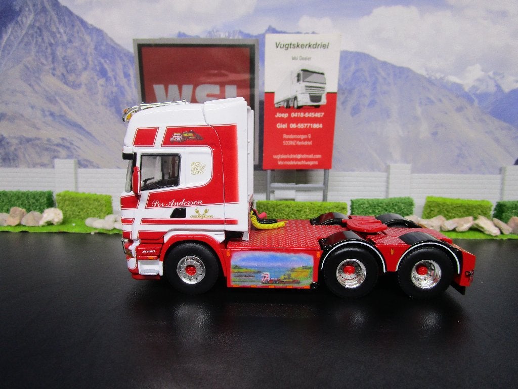 wsi 01-3994 scania r4 topline 6x2 per andersen, Ophalen of Verzenden, Nieuw, Bus of Vrachtwagen, Wsi