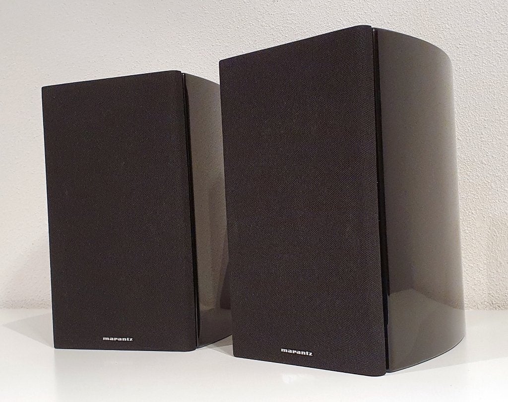 Prachtige Stereo Luidsprekers - Marantz LS502 (50W), Audio, Tv en Foto, Luidsprekers, Gebruikt, Front, Rear of Stereo speakers