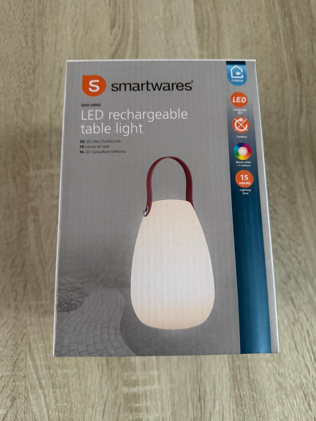Smartwares led tafellamp meerdere kleuren, Ophalen of Verzenden, Nieuw