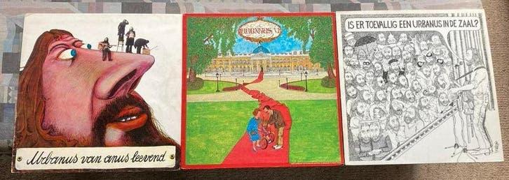 Urbanus LP Boxset: Van Anus Leevend, VI, Is Er Toevallig, Ophalen of Verzenden, Gebruikt