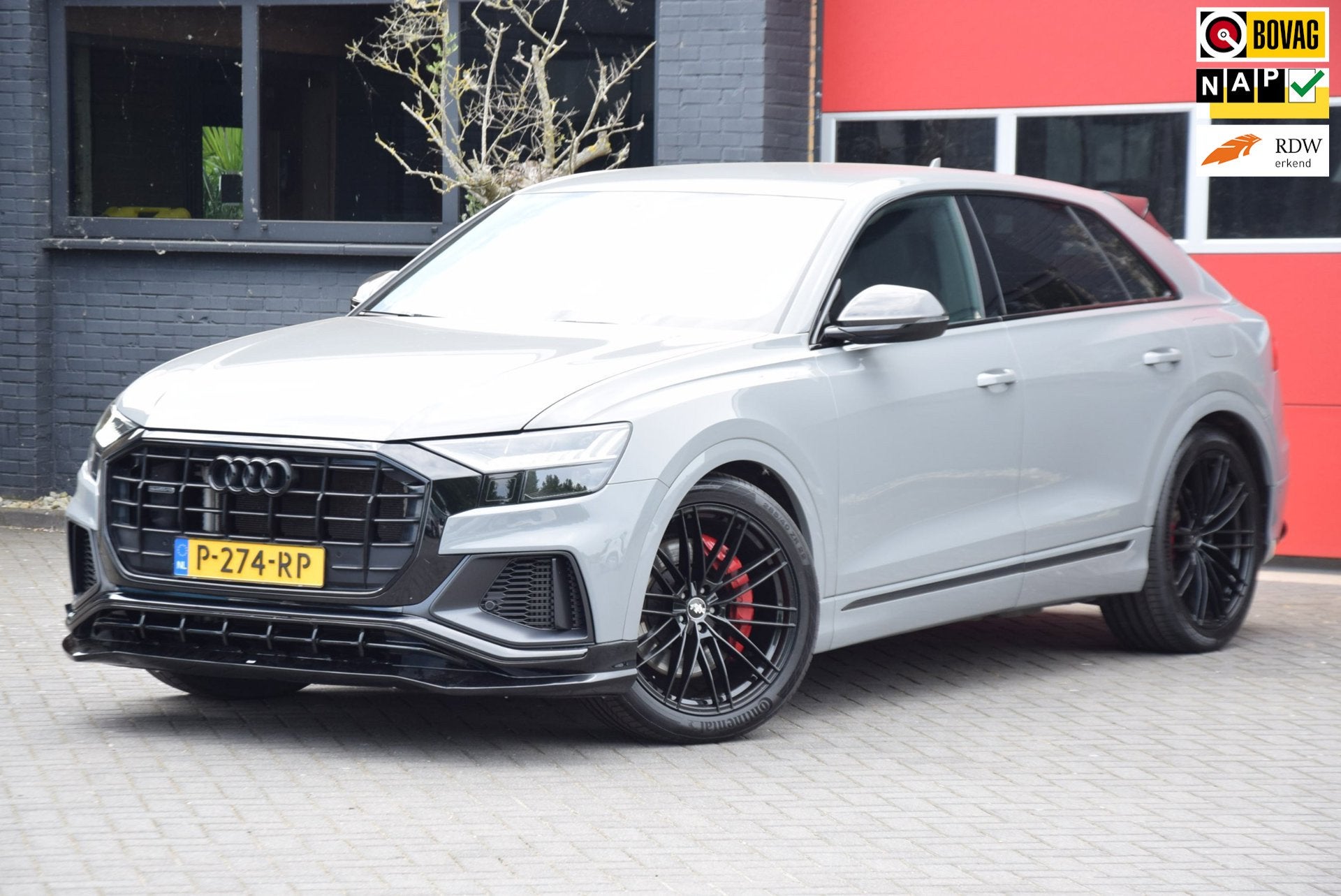 Audi Q8 55 TFSI e quattro Pro Line S ABT Carbon S-line, Auto's, 2995 cc, 340 pk, Bedrijf, Hybride Elektrisch/Benzine