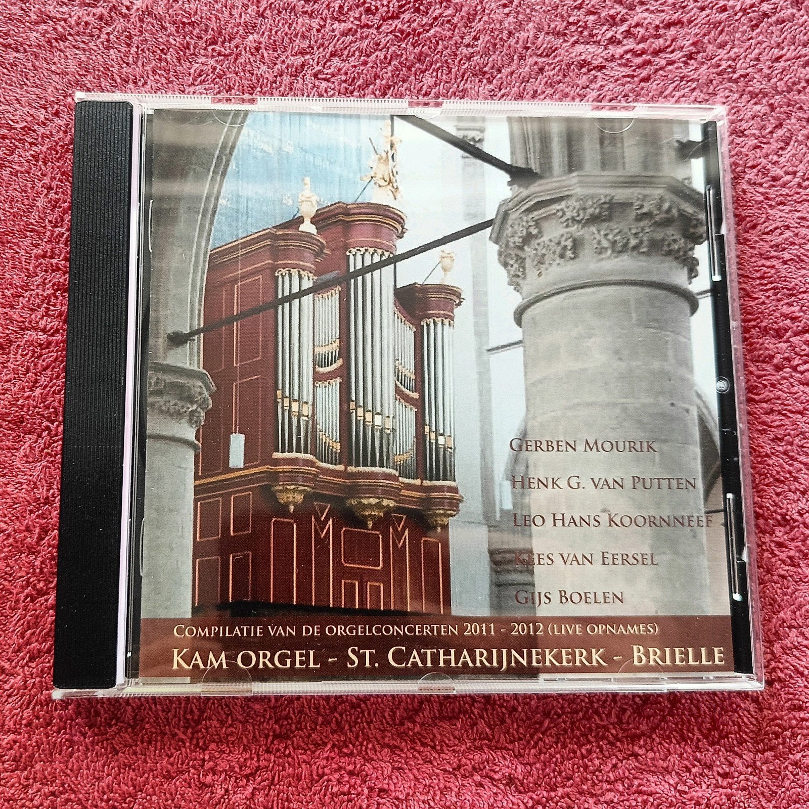 Kam orgel - St. Catharijnekerk - Brielle, Gebruikt, Met libretto, Ophalen of Verzenden, Overige typen