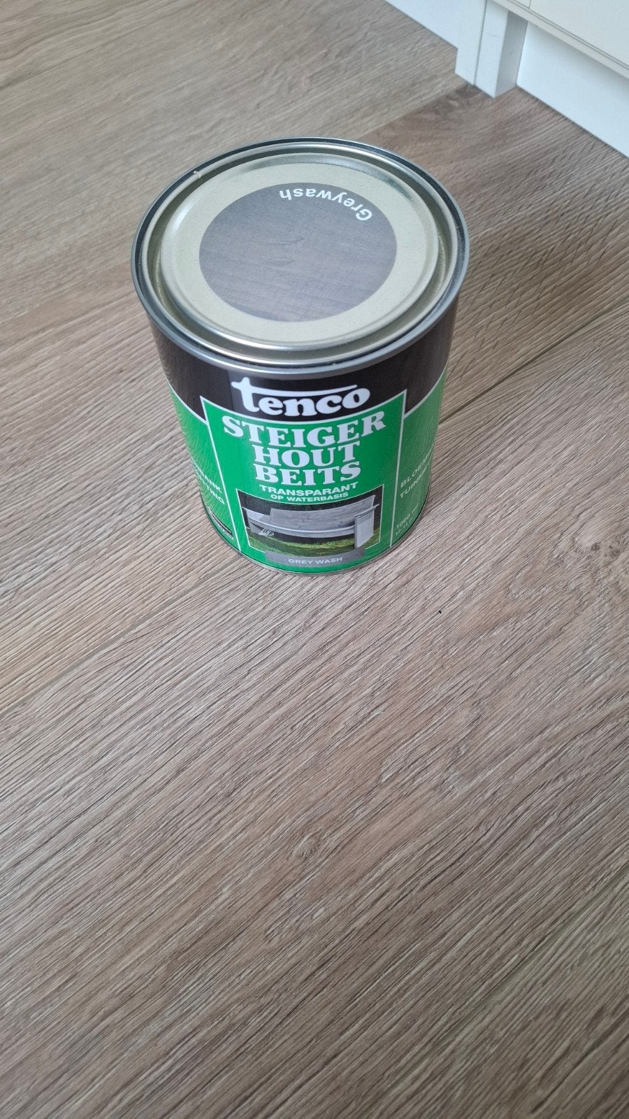 nieuw! Tenco steigerhout beits, Ophalen, Nieuw, Grijs, Beits