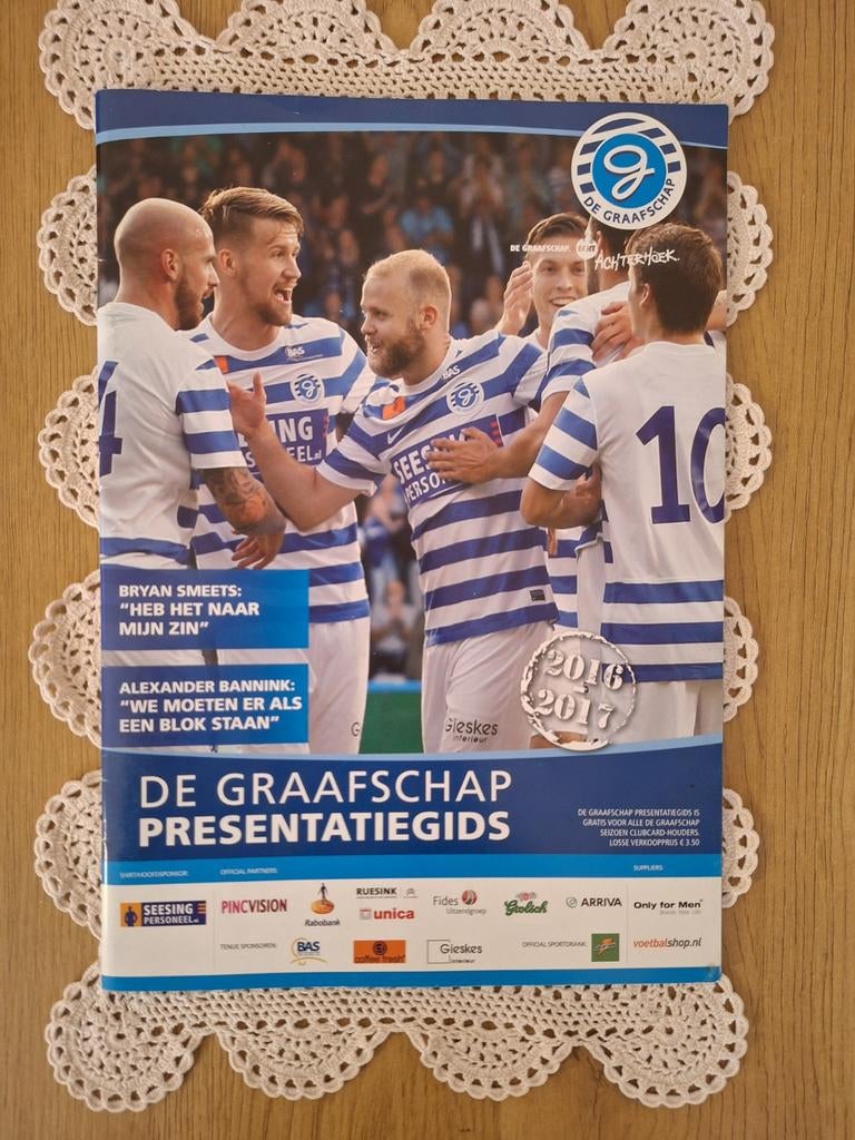 Presentatiegids De Graafschap 2016 - 2017, Verzamelen, Ophalen of Verzenden, Buitenlandse clubs