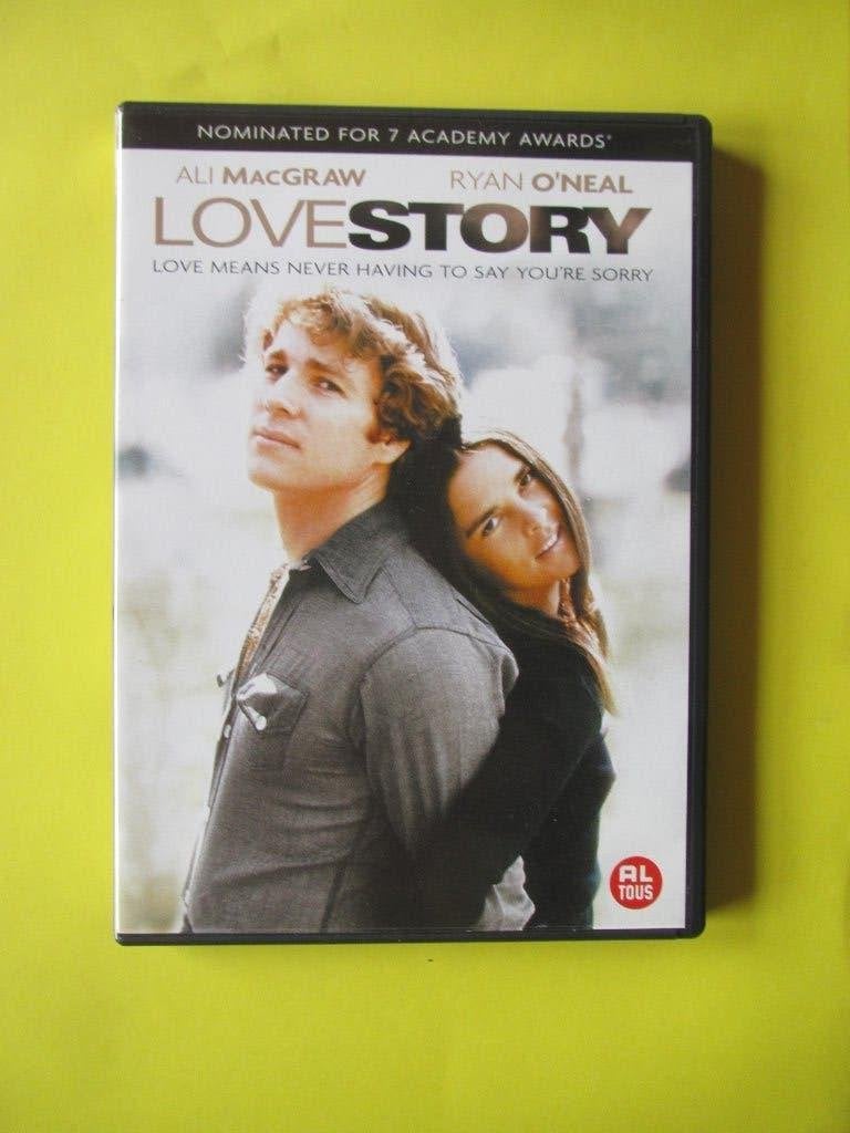DVD Love Story – Ryan O'Neal, Ali McGraw, 1960 tot 1980, Ophalen of Verzenden, Zo goed als nieuw, Drama