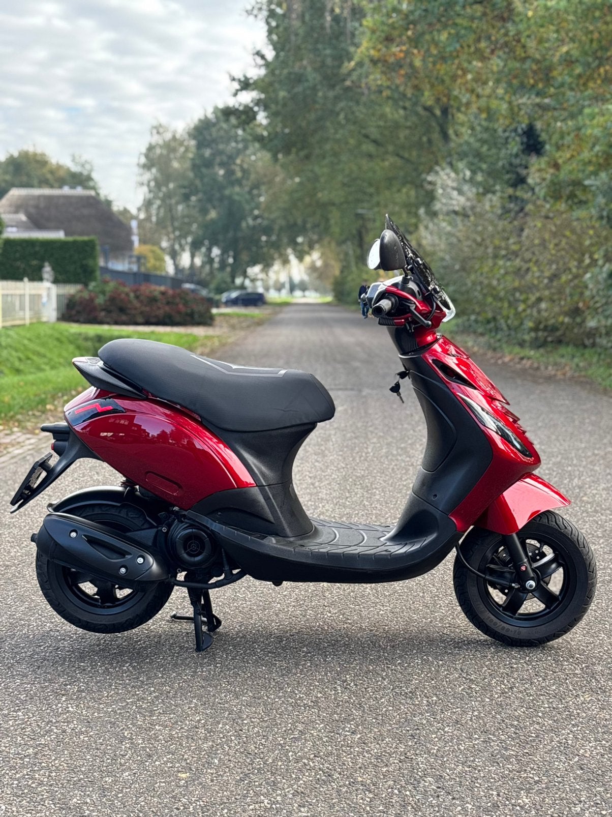 ✅ Zeer Nette Piaggio Zip Sp Brom 2019 4T CANDY RED! ✅, Fietsen en Brommers, Ophalen of Verzenden, Zo goed als nieuw