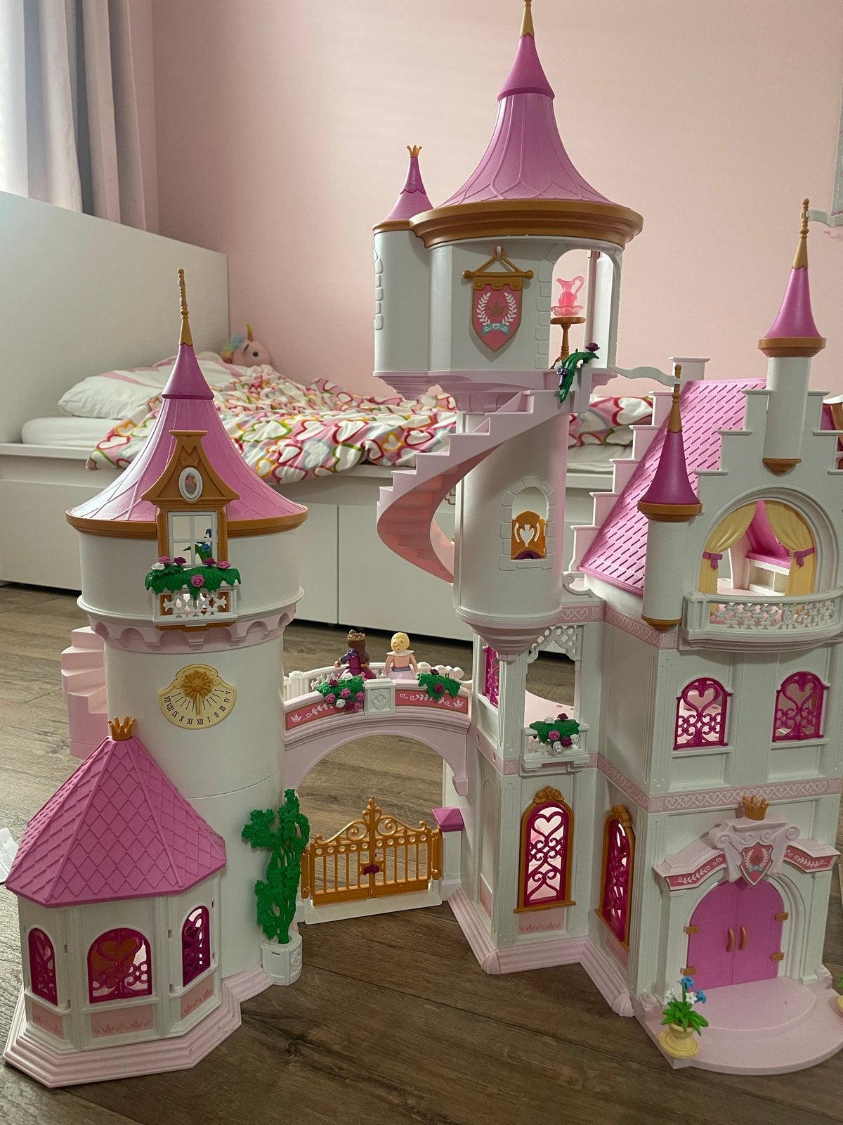 Playmobil Prinsessenkasteel met accessoires, Complete set, Ophalen of Verzenden, Zo goed als nieuw, Kasteel/Fort