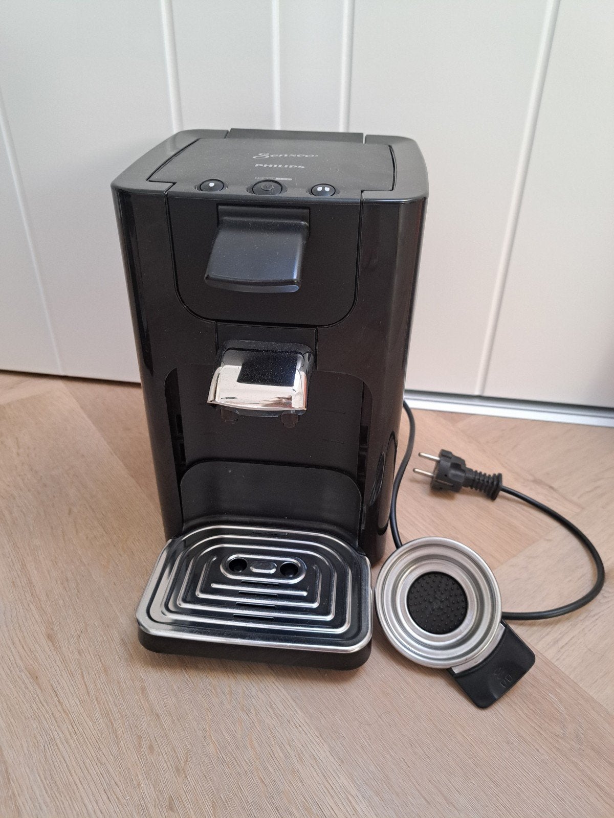Senseo koffiezetapparaat, Ophalen, Koffiemachine
