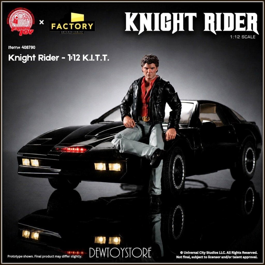 [Pre-order] Ramen Toy - Knight Rider KITT and Michael Knight, Verzenden, Nieuw