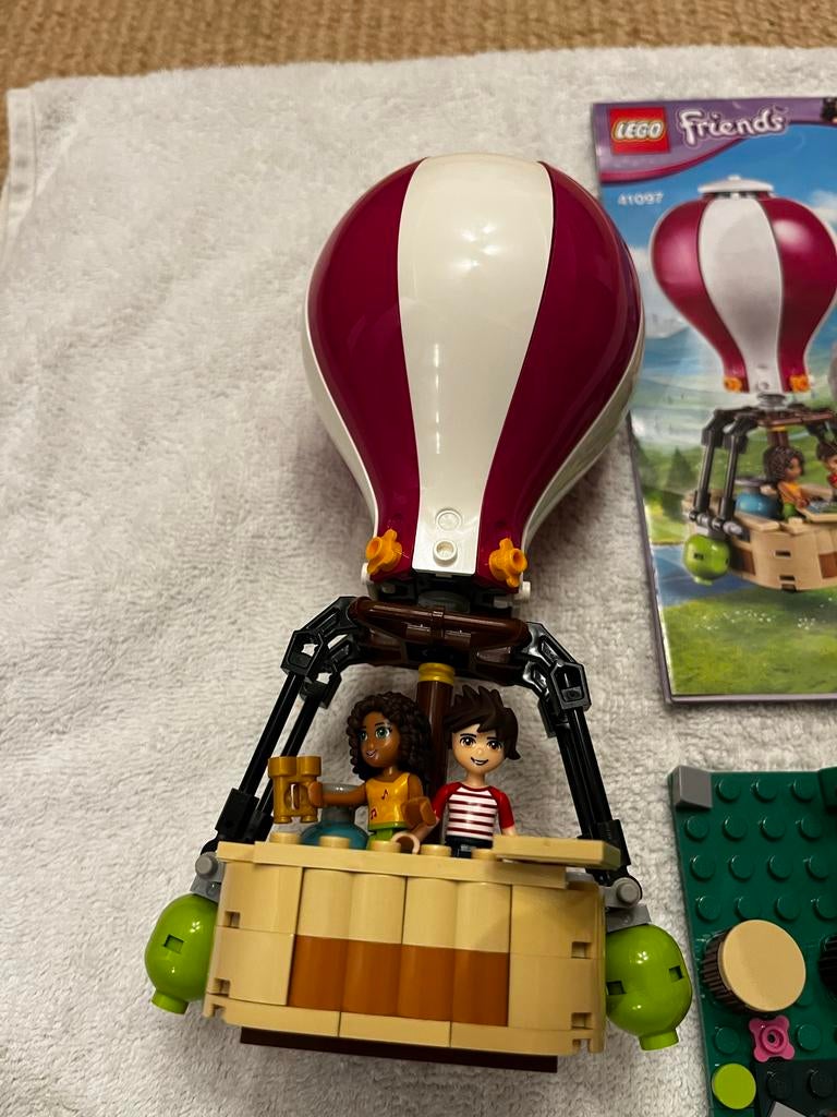 Lego Friends 41097 Heartlake heteluchtballon, Gebruikt, Lego, Friends, Ophalen of Verzenden