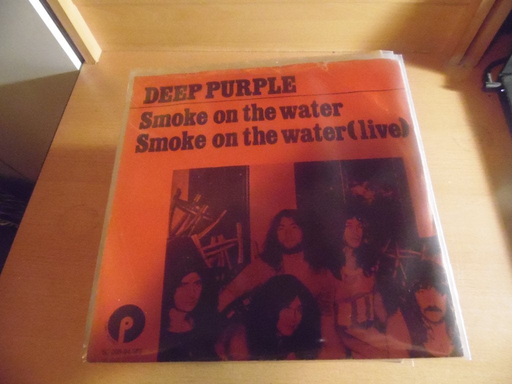 deep purple. smoke on the water. & ( live )., Ophalen, Gebruikt, 7 inch, Overige genres