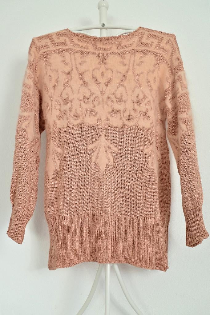 Handgebreide vintage damestrui / trui, Ophalen of Verzenden, Zo goed als nieuw, Maat 38/40 (M), Overige kleuren