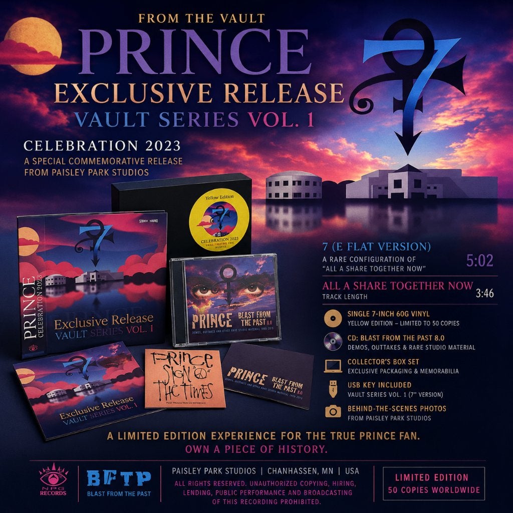 Prince-Blast From The Past (Special Box Edition) Yellow ED., Nieuw in verpakking, Speciale editie, Album, Verzenden