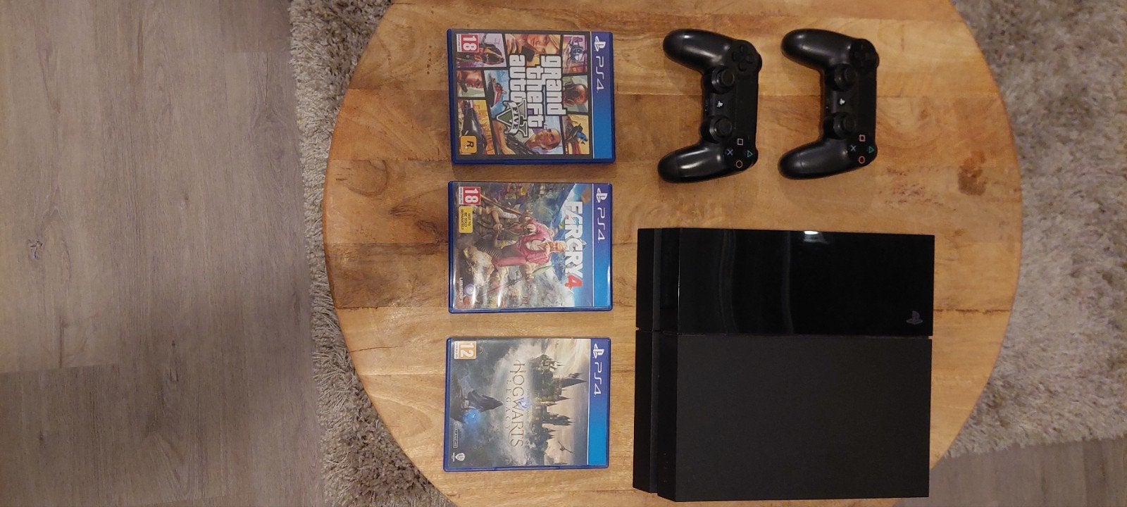 PS4 CUH-1116A, Spelcomputers en Games, Ophalen, Met 2 controllers, Original, 500 GB