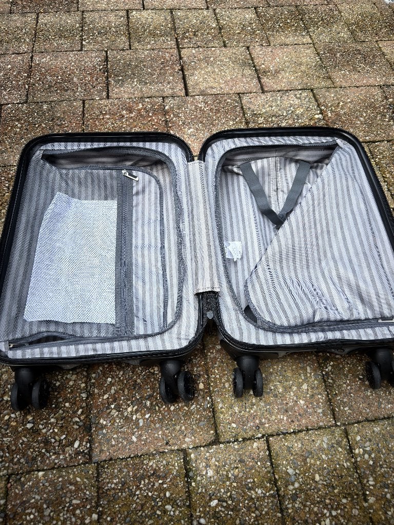 koffer, Wieltjes, Gebruikt, Hard kunststof, Ophalen of Verzenden