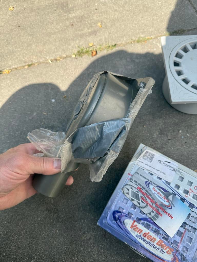 Nieuwe afvoerputten en Easy Drain 50mm, Ophalen of Verzenden, Zo goed als nieuw, Overige typen, Overige merken