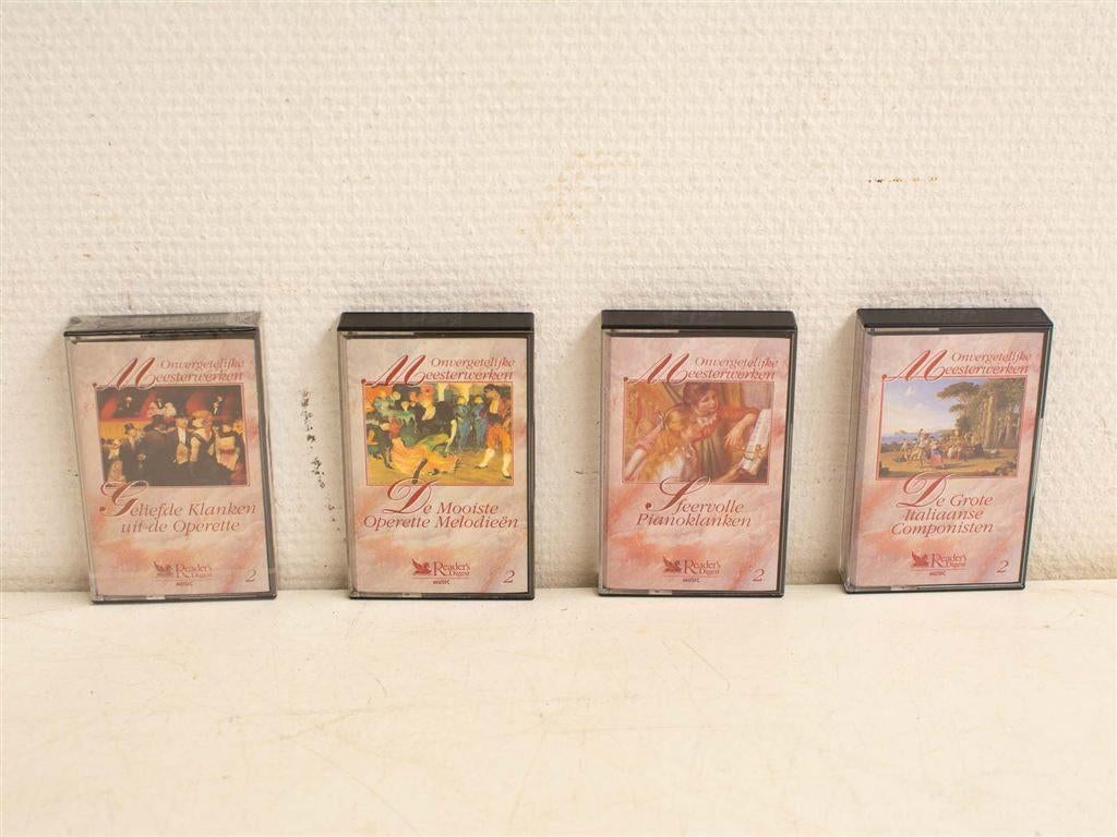 38 cassettebandjes 28609, Cd's en Dvd's, Cassettebandjes, Ophalen of Verzenden, Gebruikt, Overige genres, 1 bandje