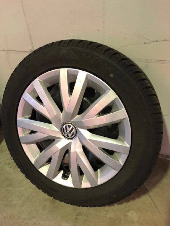 banden en velgen VW Golf Winterbanden, Ophalen