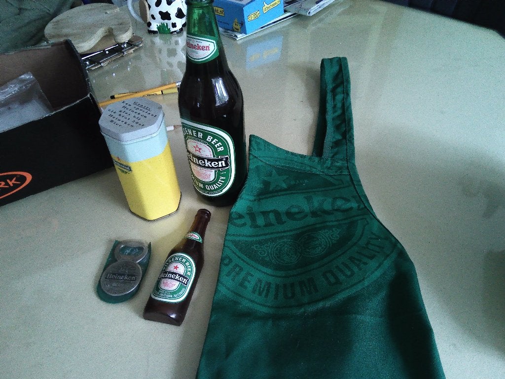 heiniken spullen, Ophalen, Zo goed als nieuw, Heineken