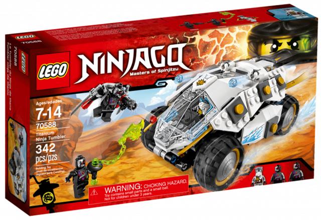 Lego Ninjago 70588 Titanium Ninja Tumbler, Ophalen of Verzenden, Nieuw, Complete set, Lego