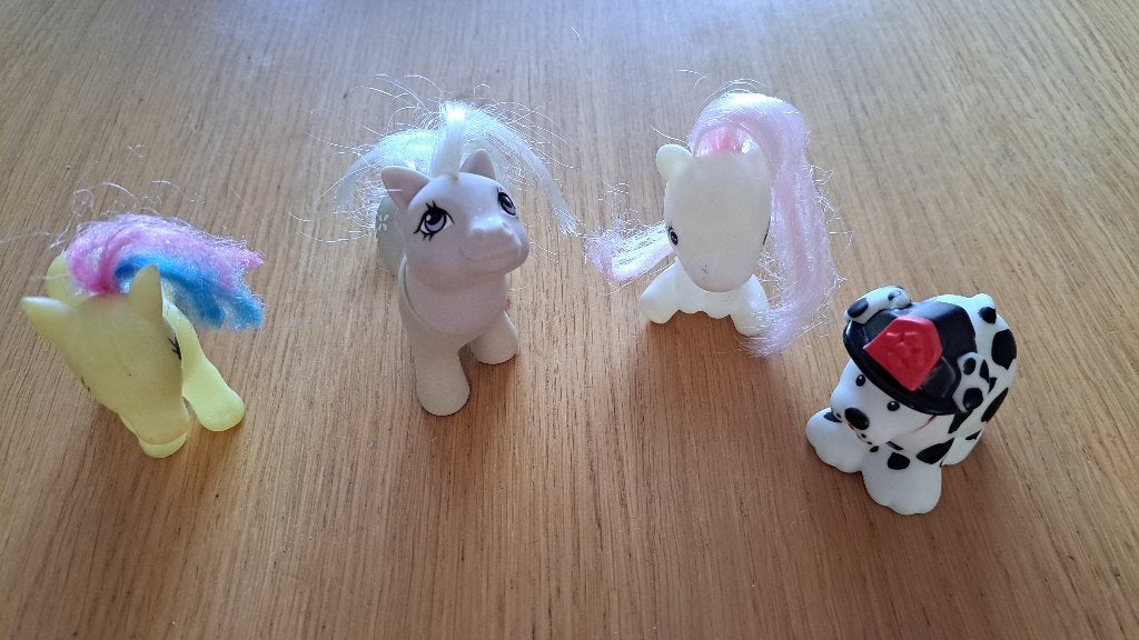 4 My Little Pony, Kinderen en Baby's, Speelgoed | My Little Pony, Ophalen, Gebruikt