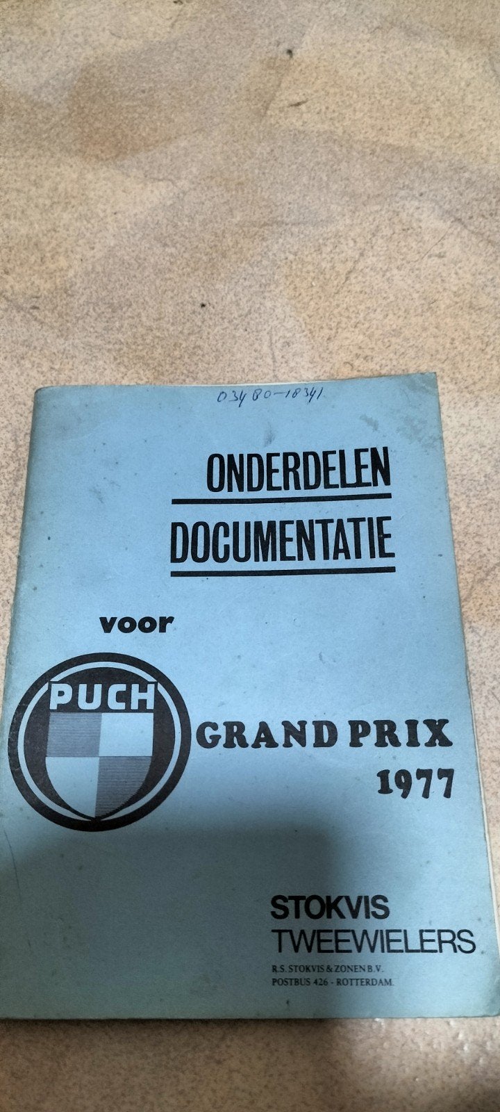 Puch Grand Prix 1977 Onderdelen Documentatie, Verzenden, Gebruikt